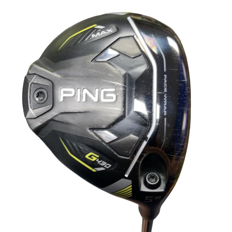 【中古】 ピン G430 MAX 5W フェアウェイウッド FW ALTA J CB BLACK(FW) (フレックスSR) メンズ 男性用 右利き 右用 Cランク ゴルフクラブ