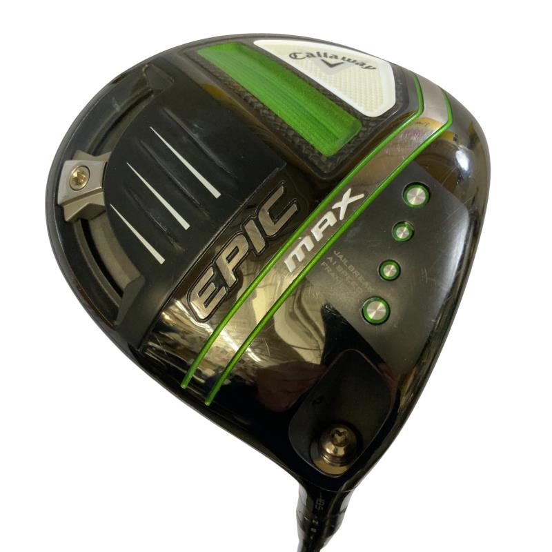 【中古】 キャロウェイ EPIC MAX 10.5&deg; ドライバー DR 純正特注シャフト (フレックスS) メンズ 男性用 右利き 右用 Cランク ゴルフクラブ｜ゴルフパートナー 中古クラブ店