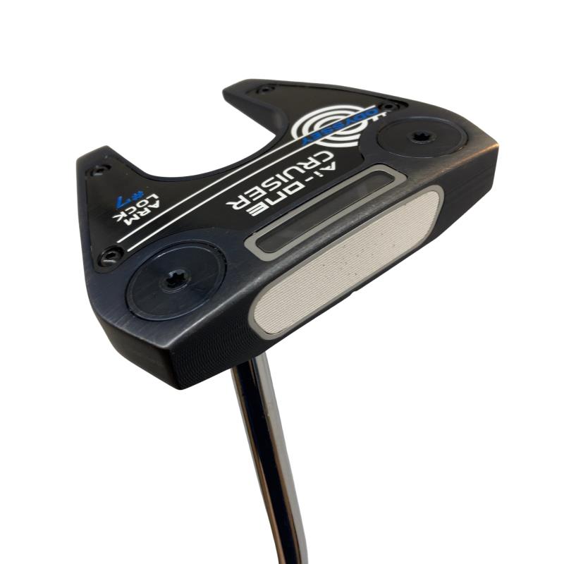 【中古】 オデッセイ Ai-ONE CRUISER #7 ARM LOCK DB 39インチ パター PT STROKE LAB 140 スチール (フレックスその他) メンズ 男性用 右利き 右用 Cランク ゴルフクラブ