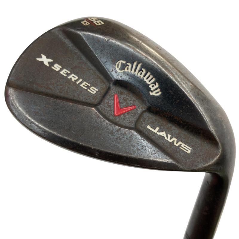 【中古】 キャロウェイ X SERIES JAWS CC ビンテージ 58°/13° ウェッジ WG Dynamic Gold (フレックスS) メンズ 男性用 右利き 右用 Cランク ゴルフクラブ
