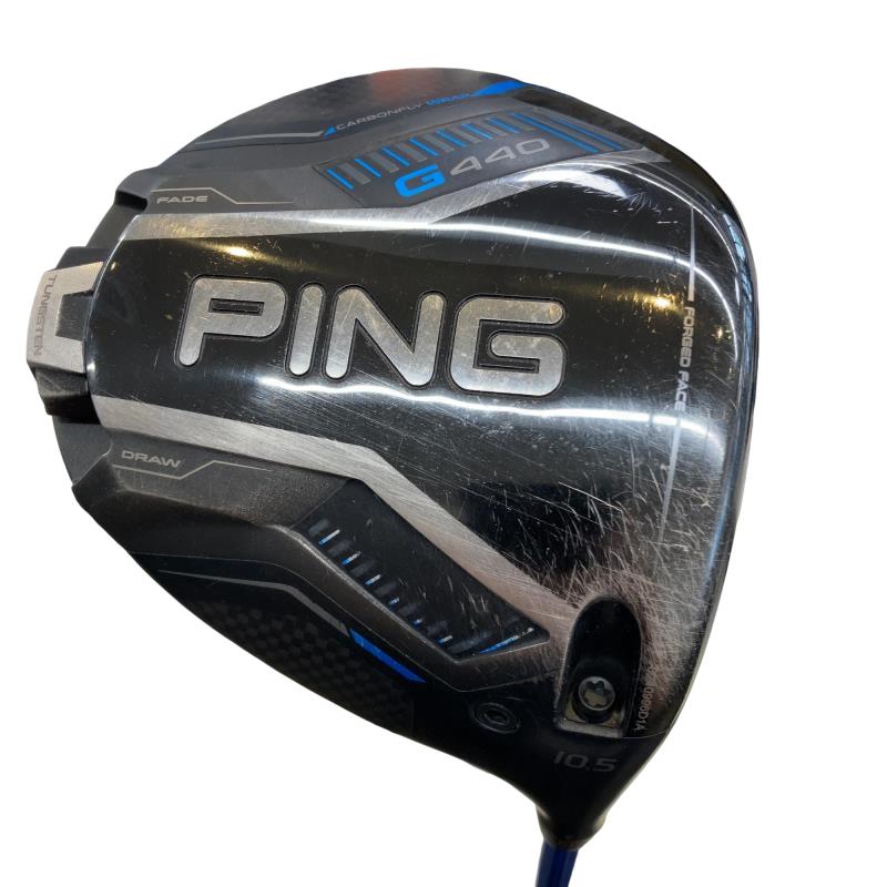 【中古】 ピン G440 MAX 10.5° １番ウッド DR ALTA J CB BLUE(DR) (フレックスR) メンズ 成人男性用 右利き 右用 C序列付ける ゴルフ野球クラブ