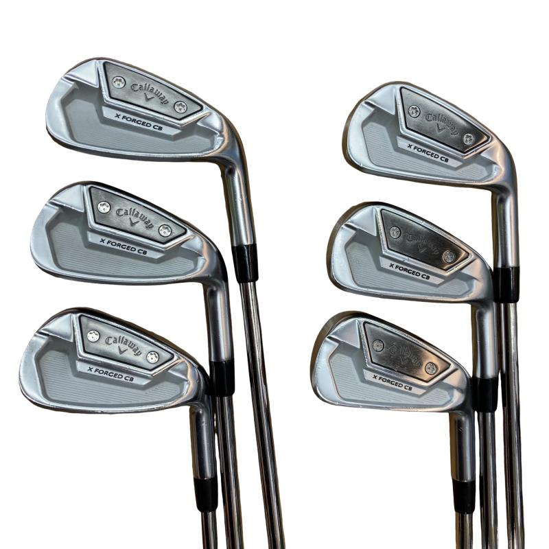 【中古】 キャロウェイ X FORGED CB(2021) 6S アイアン仕掛ける IR NS PRO 950GH neo (フレックスS) メンズ 成人男性用 右利き 右用 C価値づける ゴルフ野球クラブ