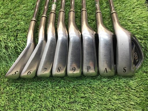 【中古】 ダンロップ XXIO(2014) 8S アイアンセット IR NS PRO 900GH D.S.T for XXIO (フレックスR) メンズ 男性用 右利き 右用 Dランク ゴルフクラブ