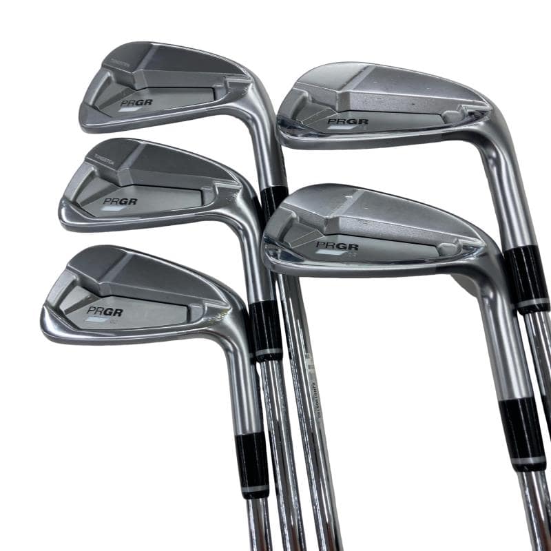 【中古】 プロギア PRGR 02(2023) 5S アイアンセット IR NS PRO MODUS3 TOUR105 (フレックスS) メンズ 男性用 右利き 右用 Cランク ゴルフクラブ
