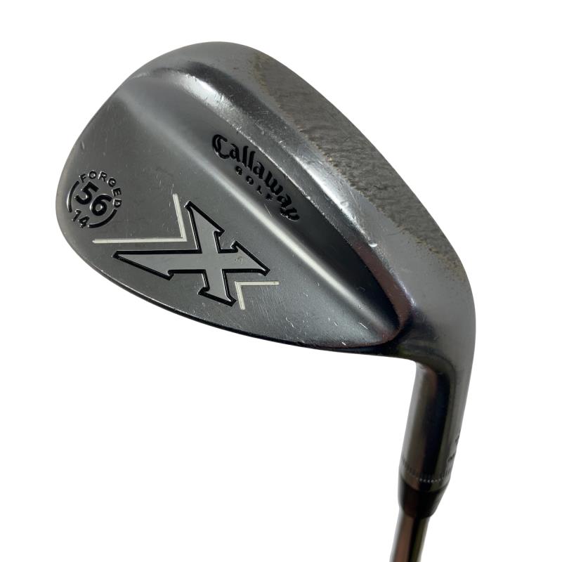 【中古】 キャロウェイ X FORGED ミルキークロム 56MD-14 ウェッジ WG NS PRO 950GH (フレックスS) メンズ 男性用 右利き 右用 Cランク ゴルフクラブ