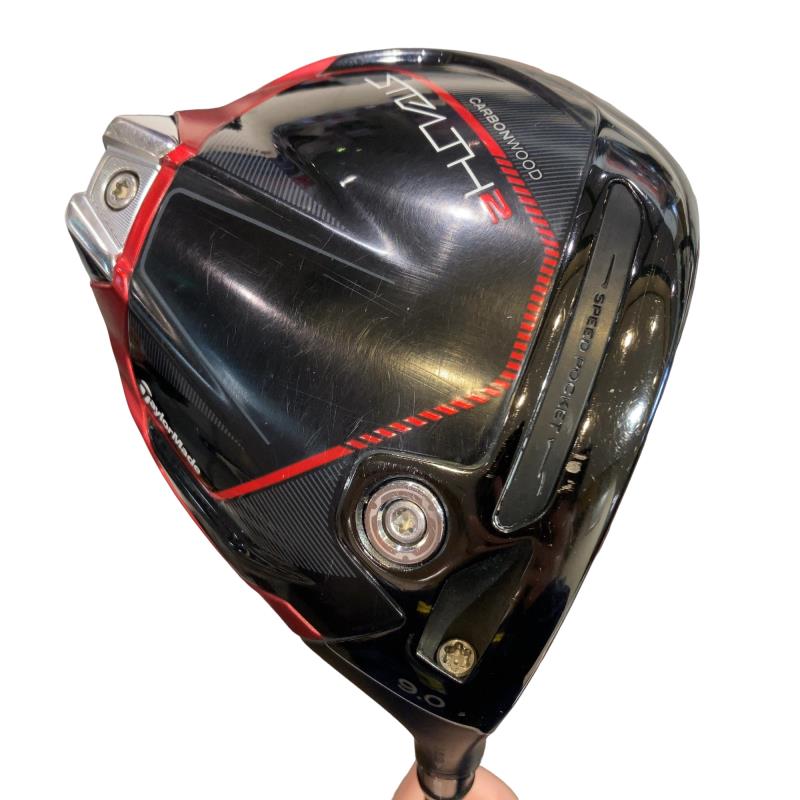 【中古】 テーラーメイド STEALTH2 9° ドライバー DR 純正特注シャフト (フレックスS) メンズ 男性用 右利き 右用 Cランク ゴルフクラブ