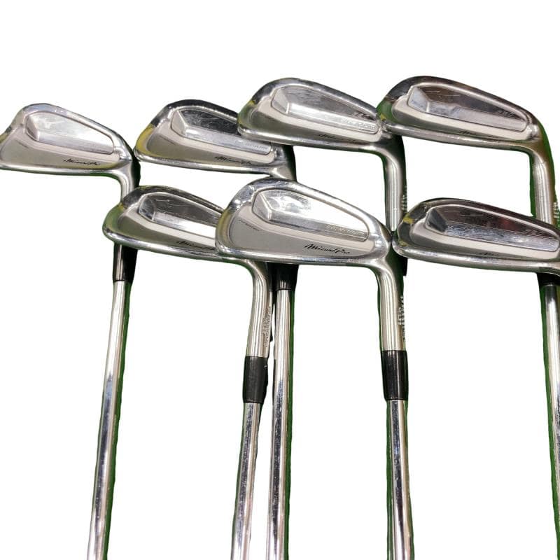 【中古】 ミズノ Mizuno Pro 520 7S アイアンセット IR 純正特注シャフト (フレックスX) メンズ 男性用 右利き 右用 Cランク ゴルフクラブ