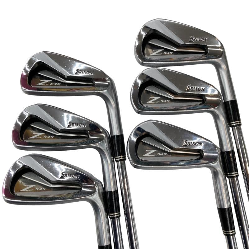 【中古】 ダンロップ SRIXON Z545 6S アイアンセット IR NS PRO 980GH D.S.T (フレックスS) メンズ 男性用 右利き 右用 Cランク ゴルフクラブ