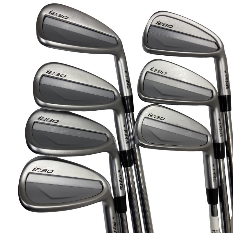 【中古】 ピン i230 7S アイアンセット IR NS PRO MODUS3 TOUR115 (フレックスS) メンズ 男性用 右利き 右用 Cランク ゴルフクラブ｜ゴルフパートナー 中古クラブ店