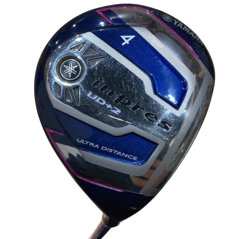【中古】 ヤマハ inpres UD+2 4W レディース フェアウェイウッド FW TMX-417FII (フレックスR) レディース お上さん用 右利き 右用 D価値づける ゴルフ野球クラブ
