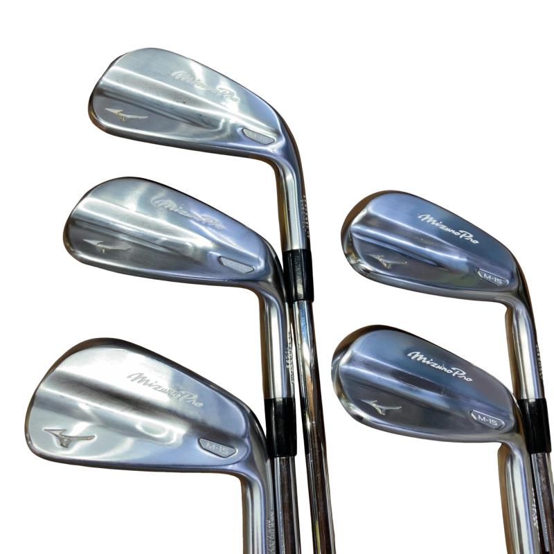 【中古】 ミズノ Mizuno Pro M-15 6S アイアンセット IR 純正特注シャフト (フレックスS) メンズ 男性用 右利き 右用 Cランク ゴルフクラブ｜ゴルフパートナー 中古クラブ店 80,491円