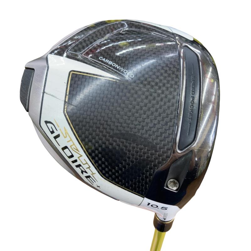 【中古】 テーラーメイド STEALTH GLOIRE+ 10.5° ドライバー DR リシャフト (フレックスその他) メンズ 男性用 右利き 右用 Cランク ゴルフクラブ
