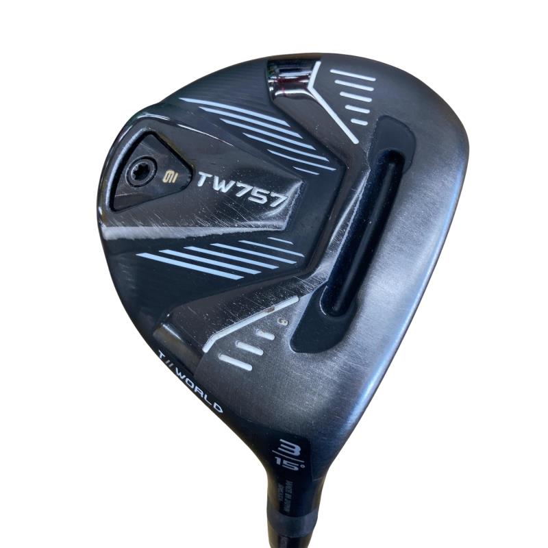 【中古】 本間ゴルフ TOUR WORLD TW757 3W フェアウェイウッド FW VIZARD MA 6 (フレックスS) メンズ 男性用 右利き 右用 Cランク ゴルフクラブ｜ゴルフパートナー 中古クラブ店