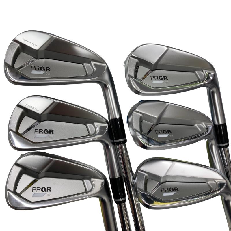 【中古】 労働者階級歯車 PRGR 02(2023) 7S アイアン仕掛ける IR NS PRO MODUS3 TOUR105 (フレックスS) メンズ 成人男性用 右利き 右用 C価値づける ゴルフ野球クラブ