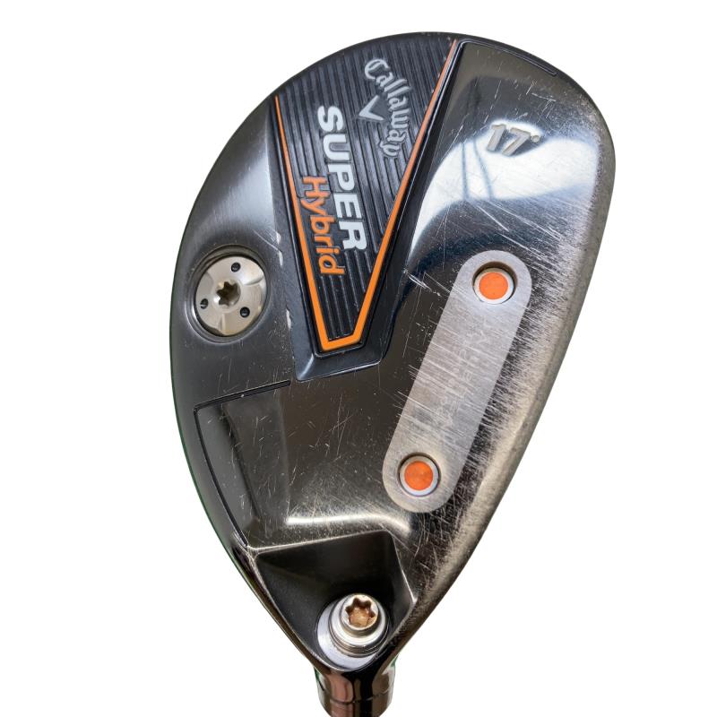 【中古】 キャロウェイ SUPER Hybrid 17° ありがた味 UT リシャフト (フレックス余分の物) メンズ 成人男性用 右利き 右用 C位置づける ゴルフ野球クラブ