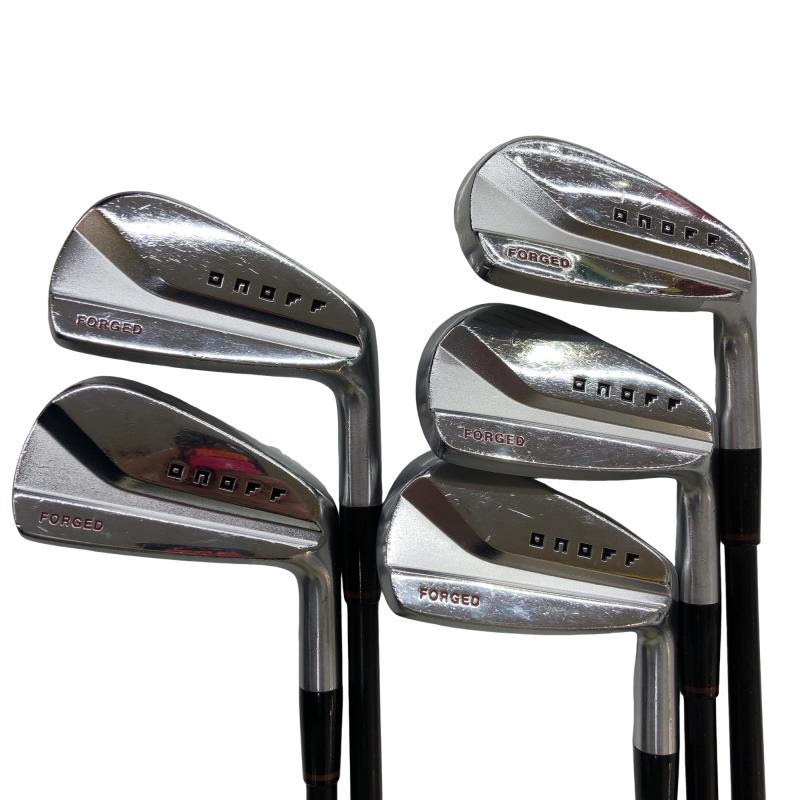 【中古】 ダイワ(グローブライド) ONOFF FORGED(2020) KURO 5S アイアンセット IR LABOSPEC SHINARI:i65 (フレックスS) メンズ 男性用 右利き 右用 Cランク ゴルフクラブ｜ゴルフパートナー 中古クラブ店
