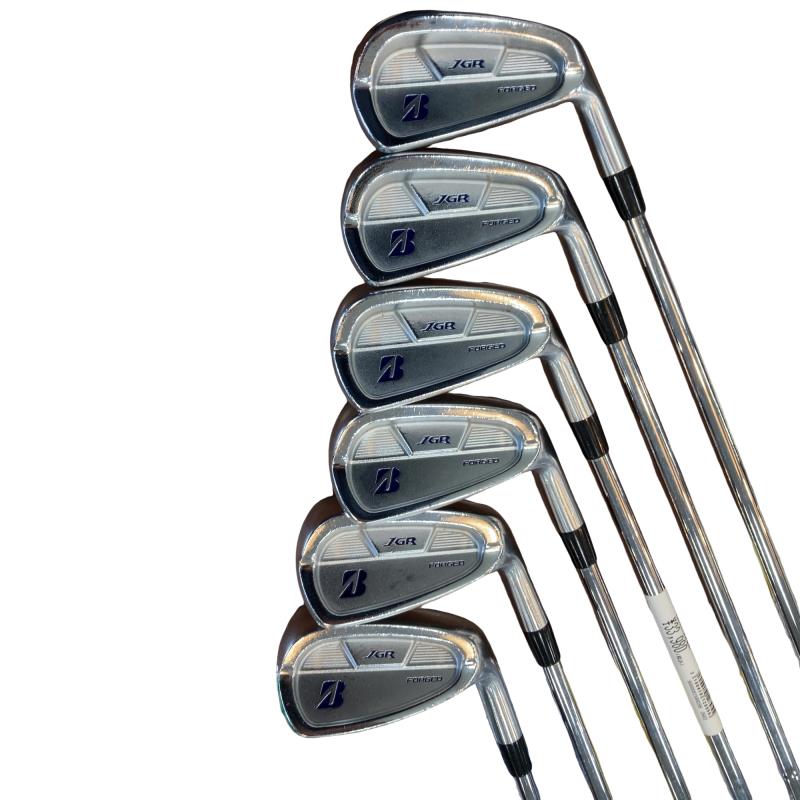 【中古】 ブリヂストン BRIDGESTONE JGR FORGED 6S アイアンセット IR 純正特注シャフト (フレックスR) メンズ 男性用 右利き 右用 Cランク ゴルフクラブ｜ゴルフパートナー 中古クラブ店
