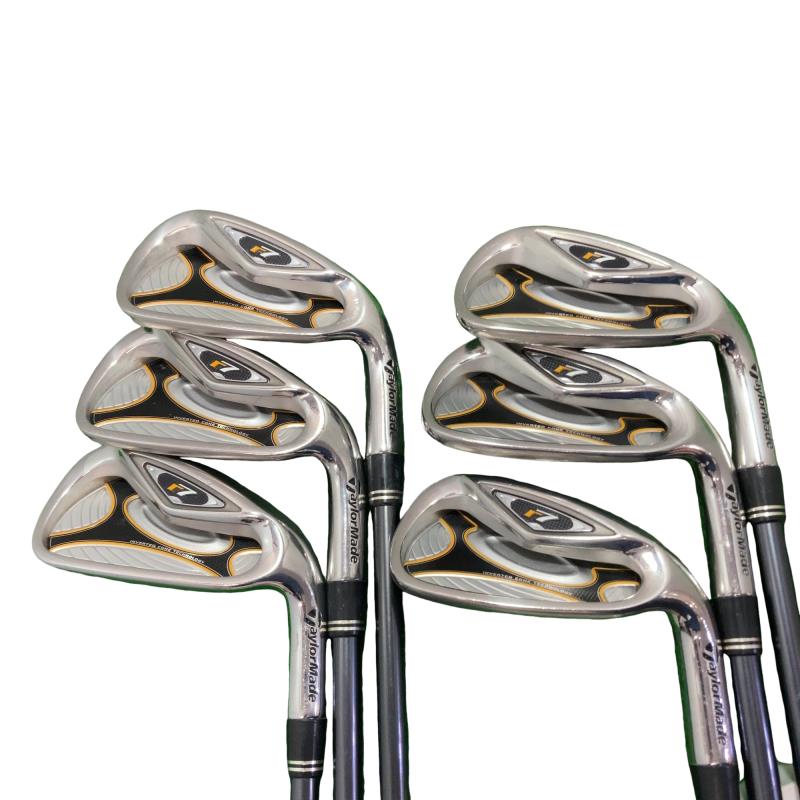 【中古】 テーラーメイド r7 IRON  6S アイアンセット IR RE-AX 60 PLUS (フレックスR) メンズ 男性用 右利き 右用 Cランク ゴルフクラブ