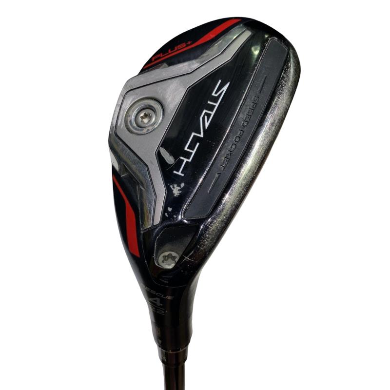 【中古】 テーラーメイド STEALTH PLUS+ U4 ユーティリティ UT TENSEI SILVER TM70(STEALTH UT) (フレックスS) メンズ 男性用 右利き 右用 Cランク ゴルフクラブ