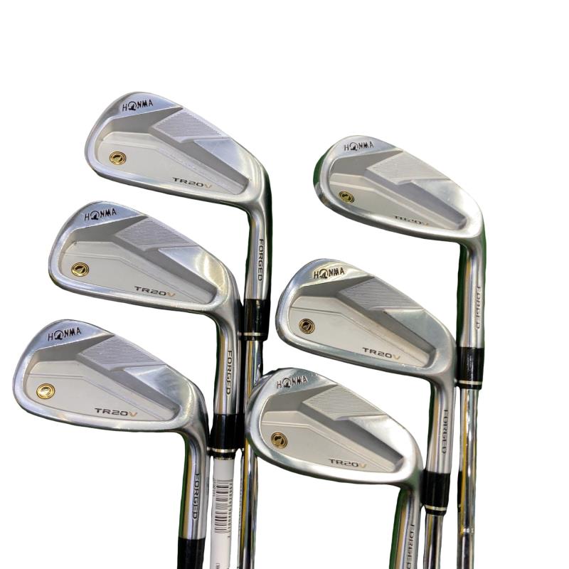【中古】 本間ゴルフ TOUR WORLD TR20V 6S アイアン仕掛ける IR NS PRO MODUS3 FOR T//WORLD (フレックスS) メンズ 成人男性用 右利き 右用 C価値づける ゴルフ野球クラブ
