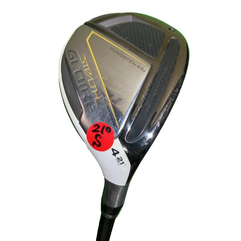 【中古】 テーラーメイド STEALTH GLOIRE U4 ユーティリティ UT リシャフト (フレックスその他) メンズ 男性用 右利き 右用 Cランク ゴルフクラブ