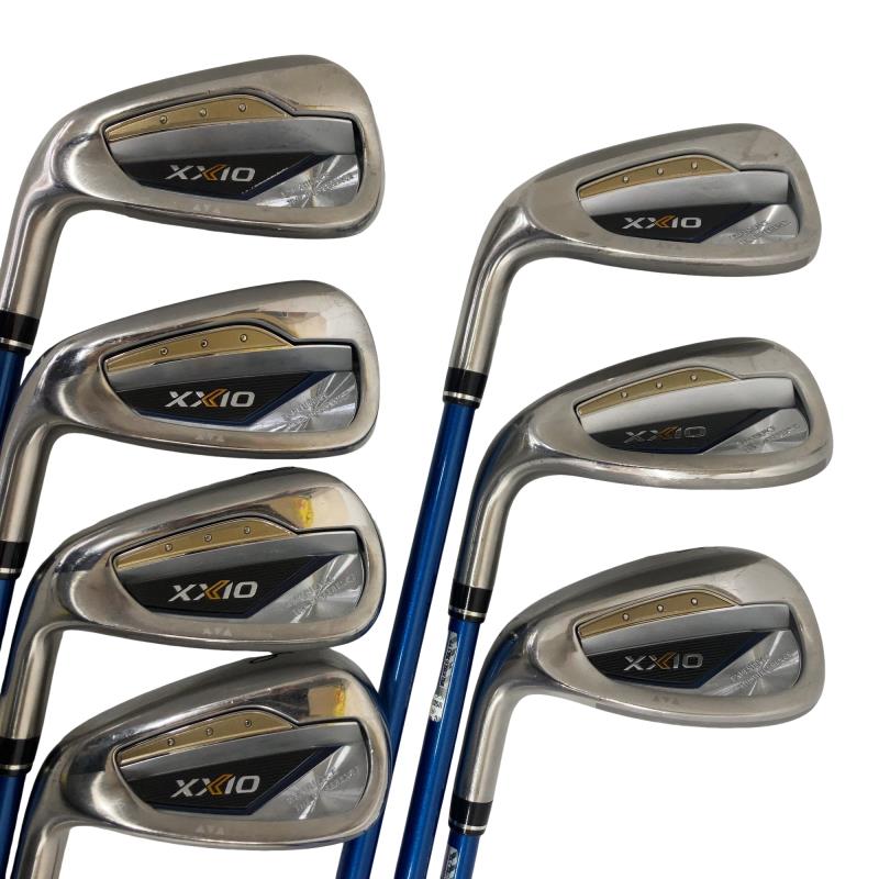 【中古】 ダンロップ XXIO(2024) 7S レフティ アイアンセット IR XXIO MP1300(IR) (フレックスR) メンズ 男性用 左利き レフティ 左用 Cランク ゴルフクラブ