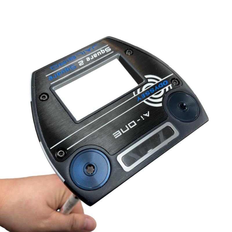 【中古】 オデッセイ Ai-ONE SQUARE 2 SQUARE JAILBIRD 34インチ パター PT STROKE LAB 90 スチール (フレックスその他) メンズ 男性用 右利き 右用 Cランク ゴルフクラブ｜ゴルフパートナー 中古クラブ店