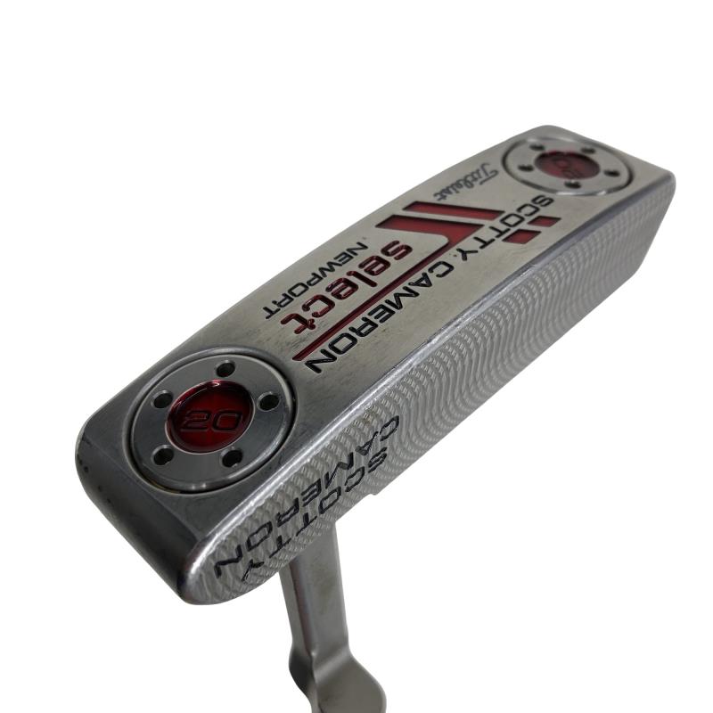 【中古】 タイトリスト SCOTTY CAMERON select NEWPORT(2014) 33in パター PT スチール写真 (フレックス余分の物) メンズ 成人男性用 右利き 右用 C序列付ける ゴルフ野球クラブ