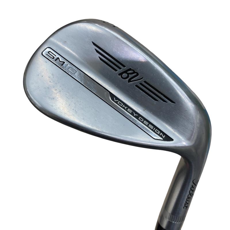 【中古】 タイトリスト VOKEY SPIN MILLED SM10 ツアークロム 50°/08°F ウェッジ WG NS PRO 950GH neo (フレックスS) メンズ 男性用 右利き 右用 Cランク ゴルフクラブ