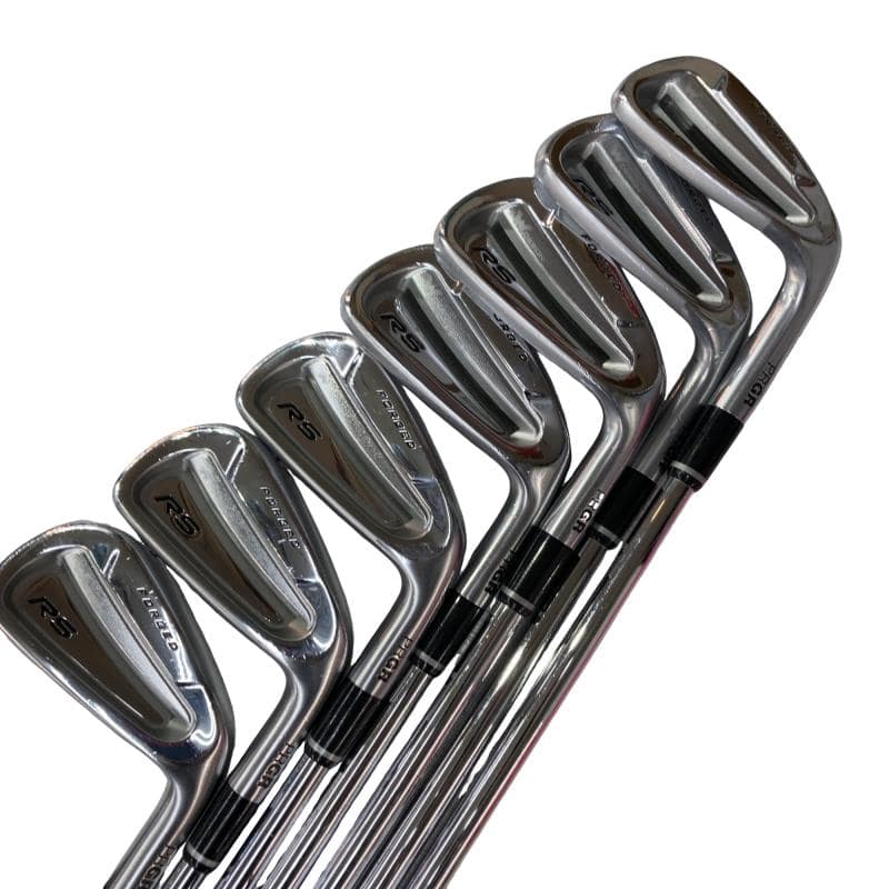 【中古】 プロギア RS FORGED(2018) 7S アイアンセット IR Dynamic Gold 105 (フレックスS) メンズ 男性用 右利き 右用 Cランク ゴルフクラブ
