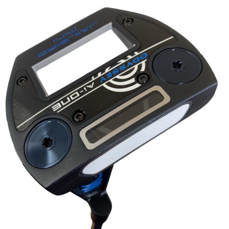 【中古】 オデッセイ Ai-ONE TRI-BEAM JAILBIRD MINI CH 34インチ パター PT STROKE LAB 90 スチール (フレックスその他) メンズ 男性用 右利き 右用 Cランク ゴルフクラブ｜ゴルフパートナー 中古クラブ店