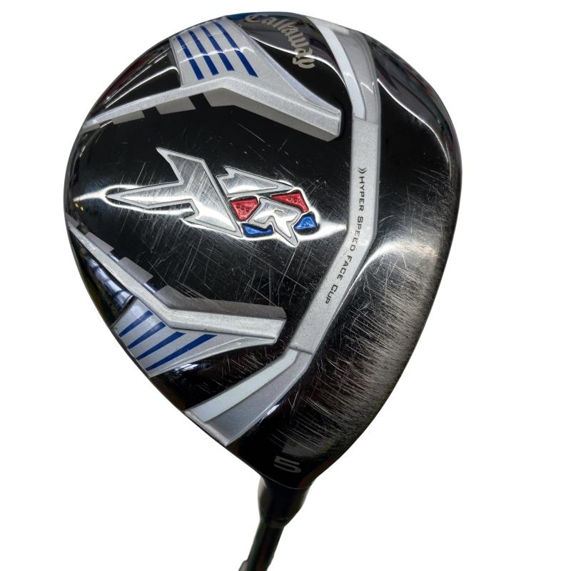 【中古】 キャロウェイ XR 5W フェアウェイウッド FW Tour AD MJ-6 (フレックスS) メンズ 男性用 右利き 右用 Cランク ゴルフクラブ