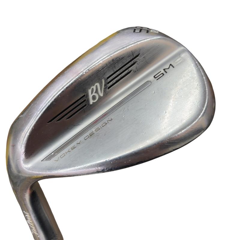 【中古】 タイトリスト VOKEY SPIN MILLED SM9 ツアークロム 58°/12°D レフティ ウェッジ WG NS PRO 950GH neo (フレックスS) メンズ 男性用 左利き レフティ 左用 Dランク ゴルフクラブ|ゴルフパートナー 中古クラブ店
