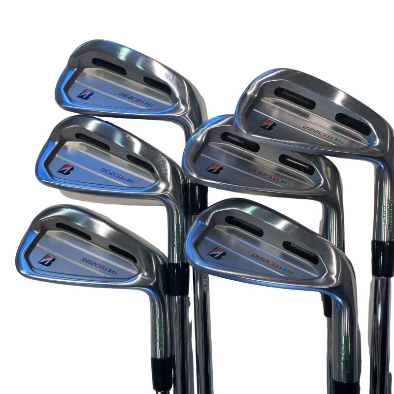【中古】 ブリヂストン BRIDGESTONE 222CB+ 6S アイアン仕掛ける IR NS PRO 950GH neo (フレックスS) メンズ 成人男性用 右利き 右用 B価値づける ゴルフ野球クラブ