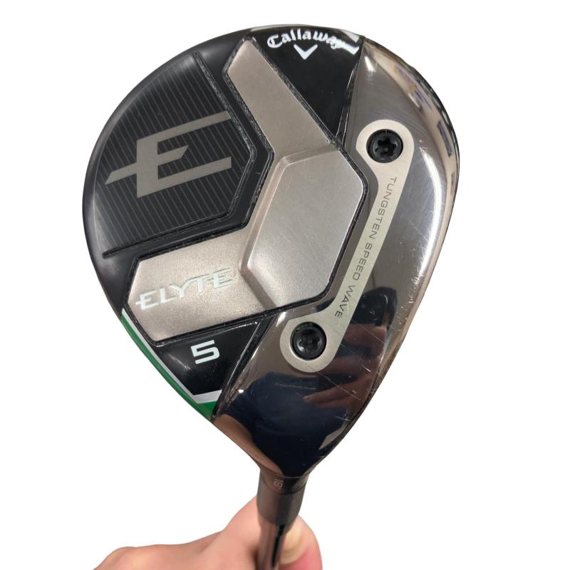 【中古】 キャロウェイ ELYTE 5W フェアウェイウッド FW VENTUS GREEN 50 for CW(ELYTE FW) (フレックスS) メンズ 男性用 右利き 右用 Cランク ゴルフクラブ|ゴルフパートナー 中古クラブ店
