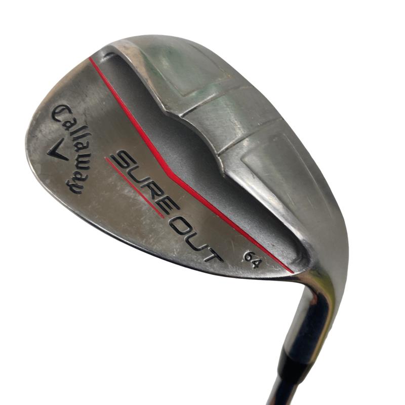 【中古】 キャロウェイ SURE OUT 64° ウェッジ WG NS PRO 950GH (フレックスS) メンズ 男性用 右利き 右用 Cランク ゴルフクラブ
