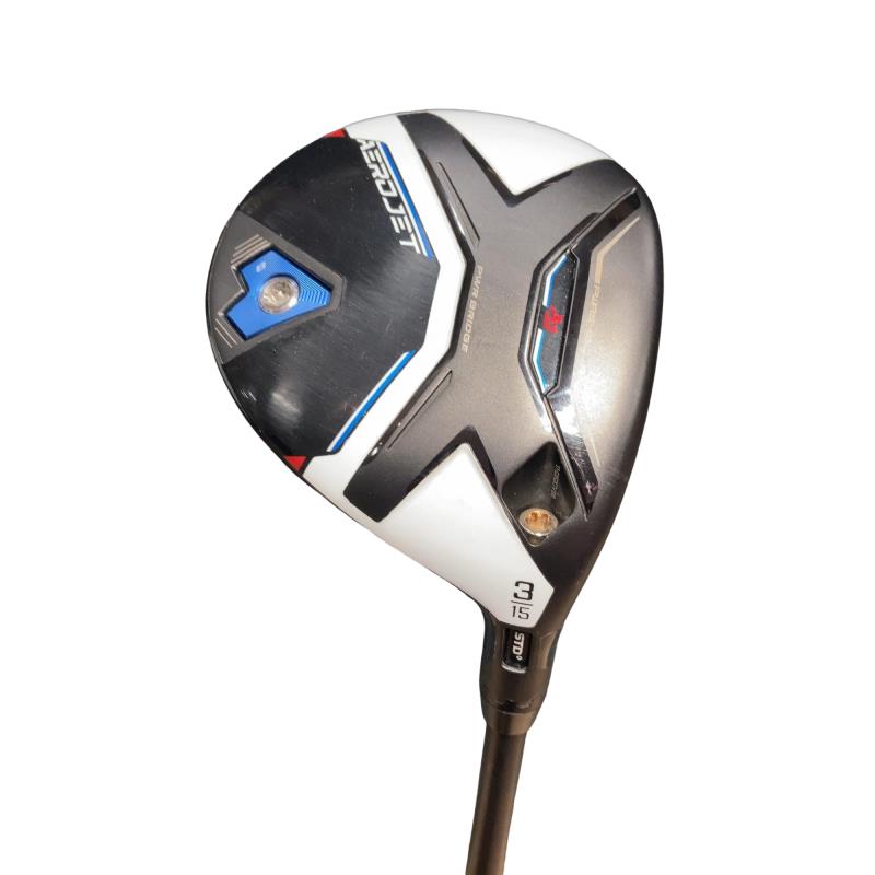 【中古】 コブラ cobra AEROJET 3W フェアウェイウッド FW Tour AD for Cobra(AEROJET FW) (フレックスS) メンズ 男性用 右利き 右用 Cランク ゴルフクラブ