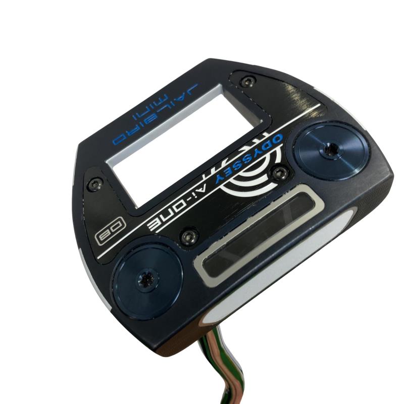 【中古】 オデッセイ Ai-ONE JAILBIRD MINI DB 34in パター PT STROKE LAB 90 スチール写真 (フレックス余分の物) メンズ 成人男性用 右利き 右用 C序列付ける ゴルフ野球クラブ