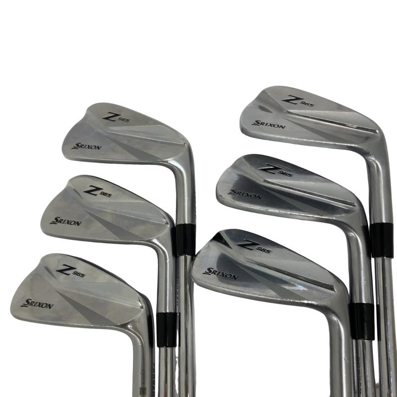 【中古】 ダンロップ SRIXON Z965 6S アイアン書き割り IR 完全無欠特注立て坑 (フレックスS) メンズ 成人男性用 右利き 右用 C序列付ける ゴルフ野球クラブ