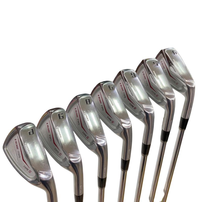 【中古】 ブリヂストン TOURSTAGE X-BLADE 705 TYPE S 8S アイアンセット IR NS PRO 950GH ウェイトフロー (フレックスS) メンズ 男性用 右利き 右用 Cランク ゴルフクラブ