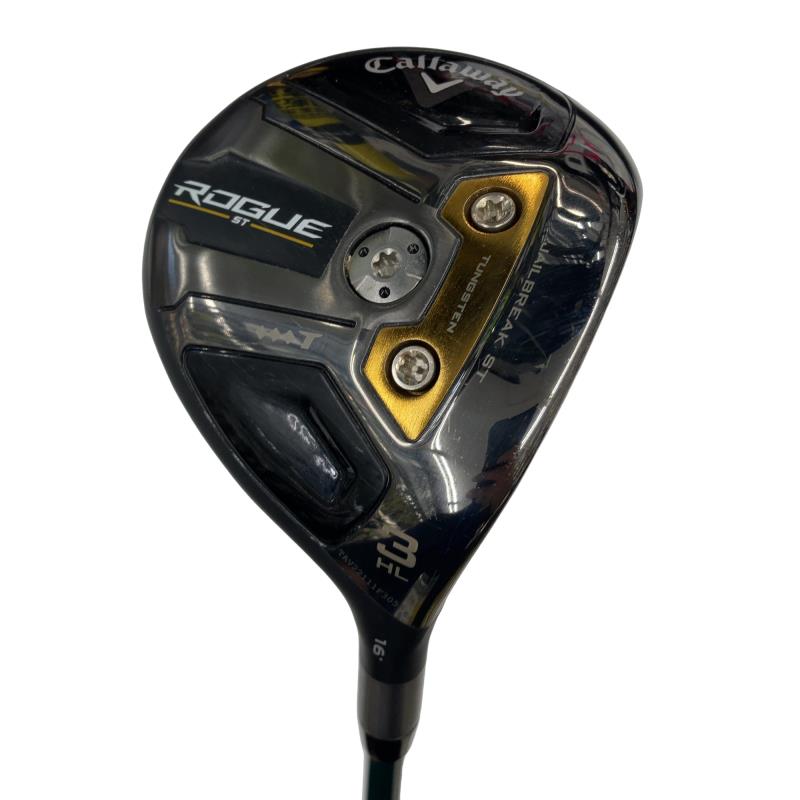【中古】 キャロウェイ ROGUE ST ◆◆◆ T 3HL フェアウェイウッド FW 純正特注シャフト (フレックスS) メンズ 男性用 右利き 右用 Bランク ゴルフクラブ｜ゴルフパートナー 中古クラブ店 29,606円