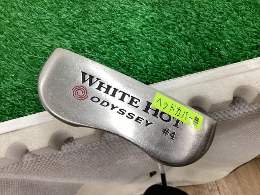 【中古】 オデッセイ WHITE HOT #4 34インチ パター PT スチール (フレックスその他) メンズ 男性用 右利き 右用 Cランク ゴルフクラブ