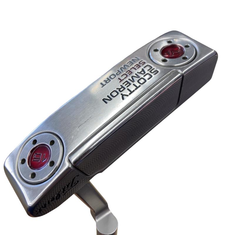 【中古】 タイトリスト SCOTTY CAMERON select NEWPORT(2016) 34in パター PT スチール写真 (フレックス余分の物) メンズ 成人男性用 右利き 右用 C位置づける ゴルフ野球クラブ