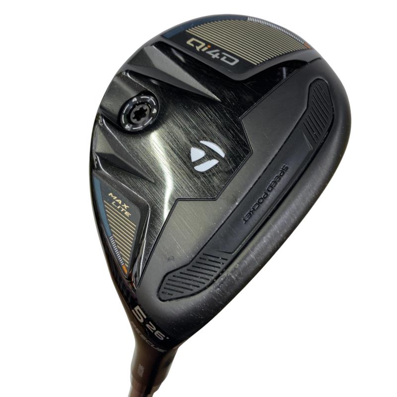 【中古】 テーラーメイド Qi4D MAX LITE U5 ユーティリティ UT REAX 45(Qi4D UT) (フレックスR) メンズ 男性用 右利き 右用 Cランク ゴルフクラブ