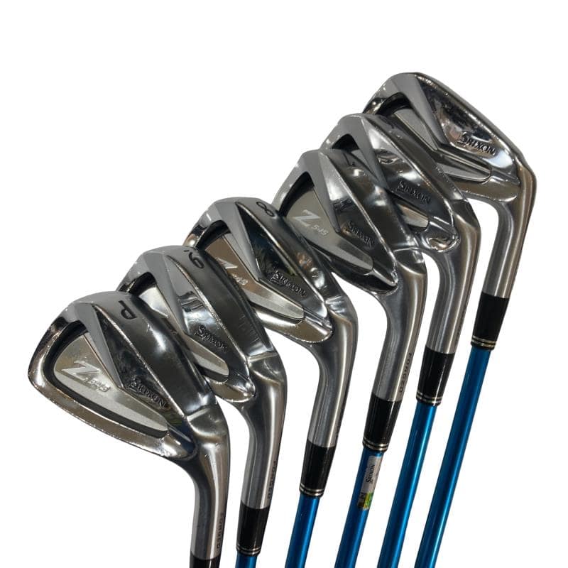 【中古】 ダンロップ SRIXON Z545  6S アイアン仕掛ける IR Miyazaki Kosuma Blue(水) Iron (フレックスS) メンズ 成人男性用 右利き 右用 C序列付ける ゴルフ野球クラブ