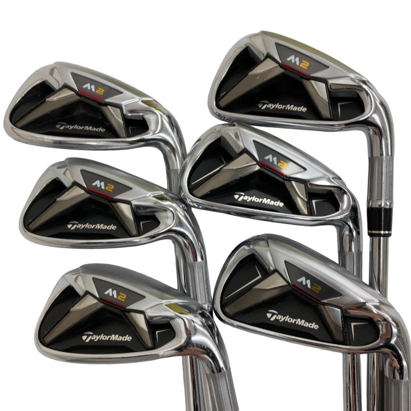 【中古】 テーラーメイド M2 6S アイアンセット IR RE-AX 90 STEEL JAPAN・SPEC(アイアン) (フレックスR) メンズ 男性用 右利き 右用 Cランク ゴルフクラブ 27,422円