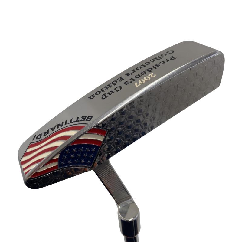 【中古】 ベティナルディ BETTINARDI President’s Cup(2007) 34in パター PT スチール写真 (フレックス余分の物) メンズ 成人男性用 右利き 右用 B序列付ける ゴルフ野球クラブ