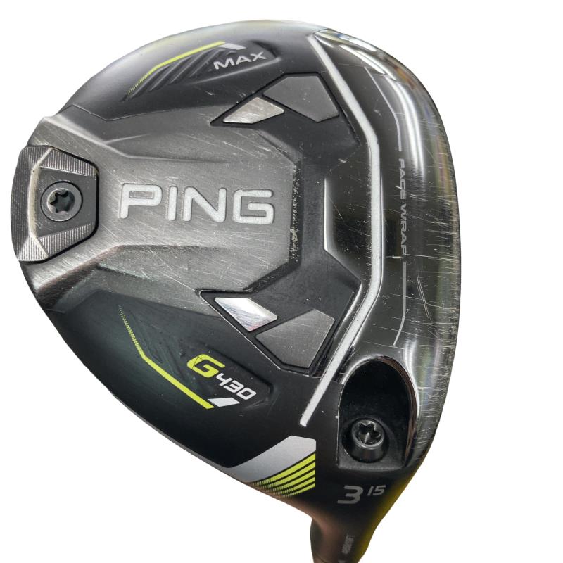 【中古】 ピン G430 MAX 3W フェアウェイウッド FW リシャフト (フレックスその他) メンズ 男性用 右利き 右用 Cランク ゴルフクラブ
