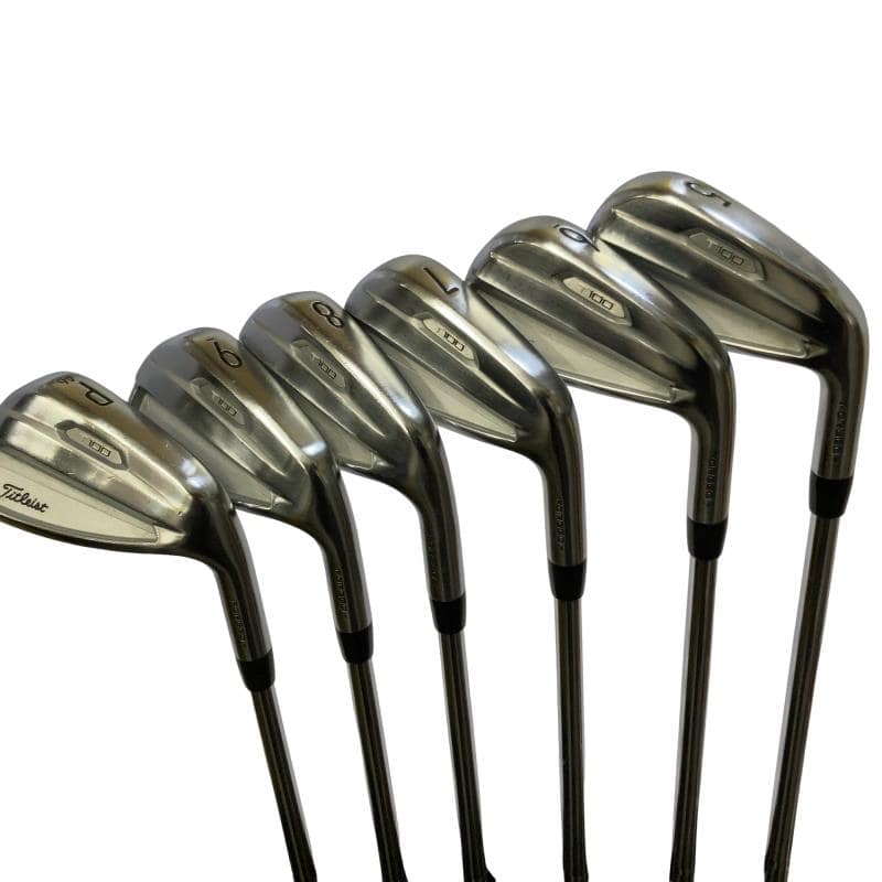 【中古】 タイトリスト Titleist T100(2021) 7S アイアンセット IR 純正特注シャフト (フレックスS) メンズ 男性用 右利き 右用 Cランク ゴルフクラブ