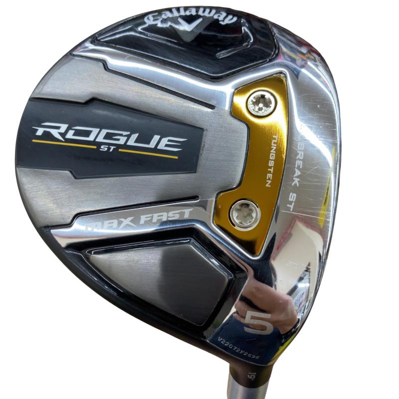 【中古】 キャロウェイ ROGUE ST MAX FAST 5W フェアウェイウッド FW SPEEDER NX 40 for CW(ROGUE ST FW) (フレックスS) メンズ 男性用 右利き 右用 Bランク ゴルフクラブ｜ゴルフパートナー 中古クラブ店